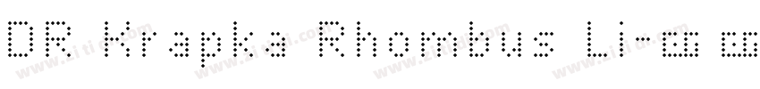 DR Krapka Rhombus Li字体转换